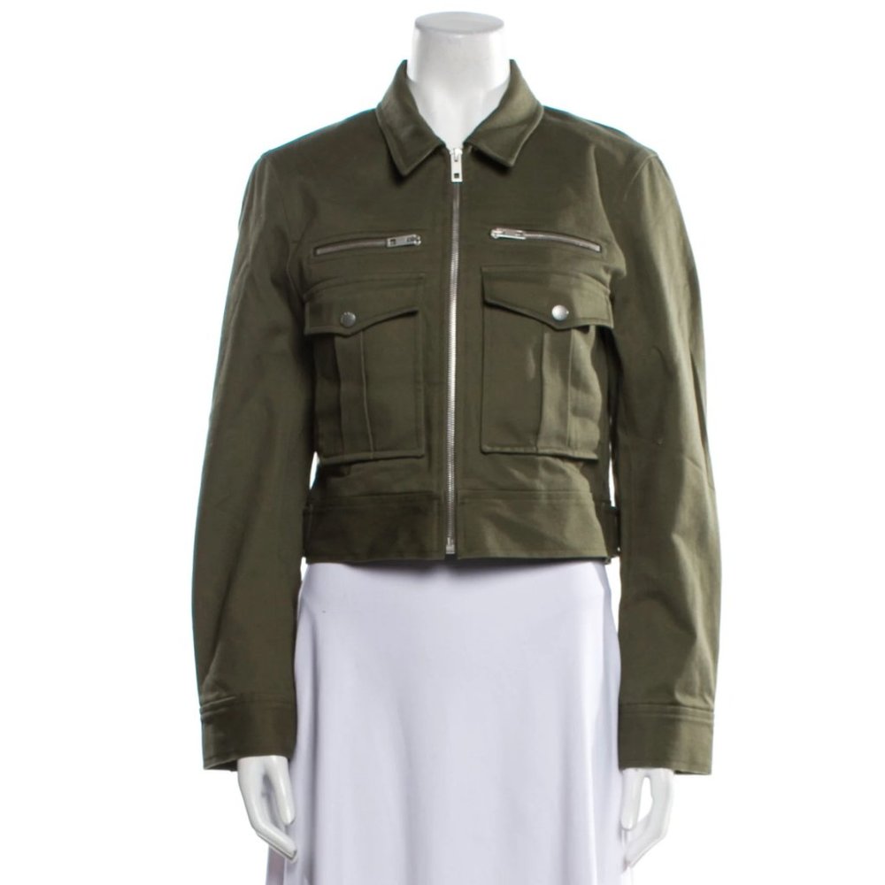 rag & bone army utility cropped jacket